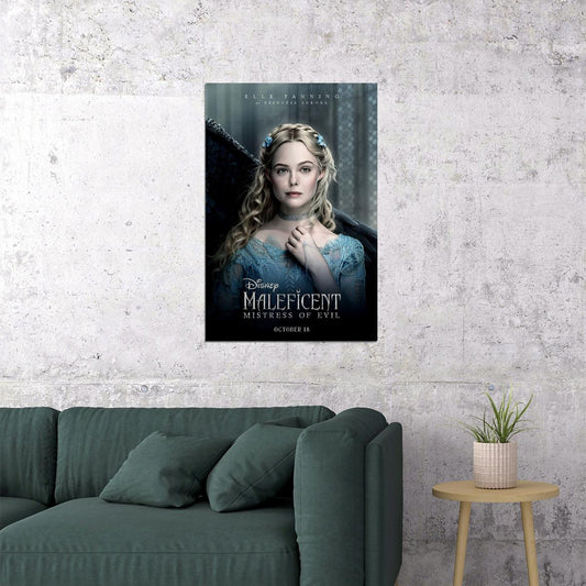 Maleficent Mistress Of Evil Movie 2019 Adventure Poster Wall Art Print Home Wall Decor - xonomax