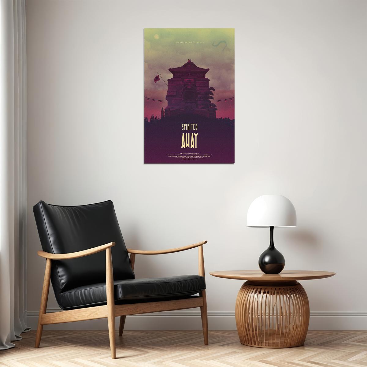 Spirited Away 2019 Hayao Miyazaki Anime Movie Poster Wall Art Print Home Wall Decor