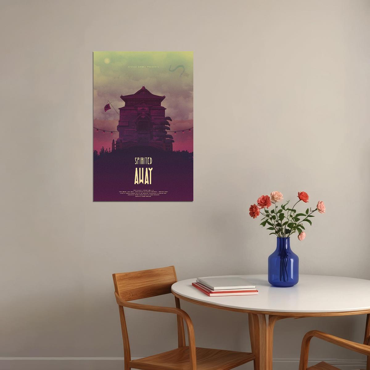 Spirited Away 2019 Hayao Miyazaki Anime Movie Poster Wall Art Print Home Wall Decor