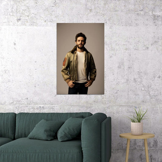 Thomas Rhett Music Star Singer Actor Songwriter Poster Wall Art Print Home Wall Decor - xonomax