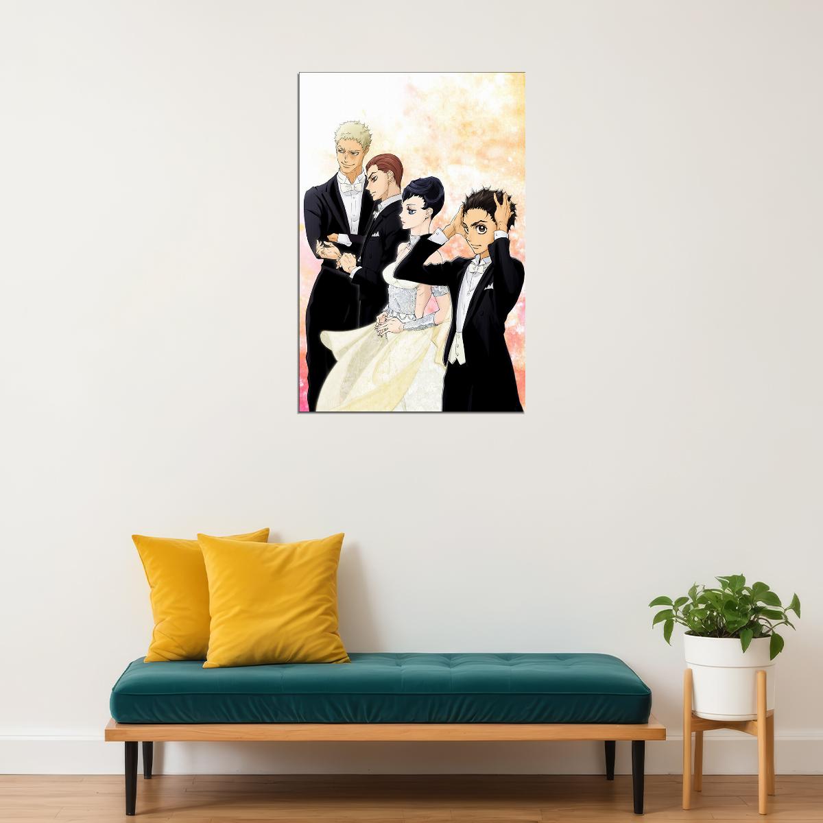 Welcome To The Ballroom Anime Movie Music Poster Wall Art Print Home Wall Decor