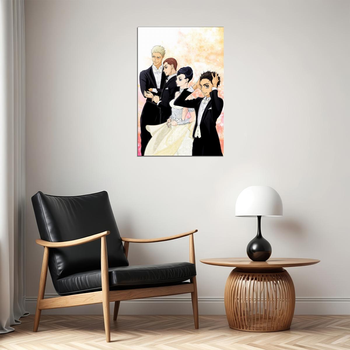 Welcome To The Ballroom Anime Movie Music Poster Wall Art Print Home Wall Decor