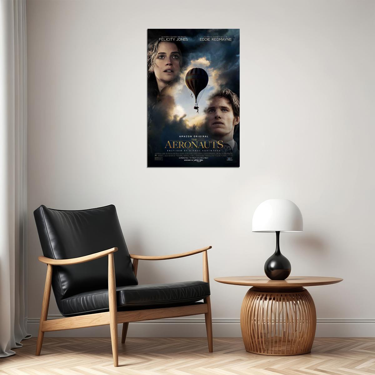 The Aeronauts Movie 2019 Felicity Jones Eddie Redmayne Poster Wall Art Print Home Wall Decor - xonomax
