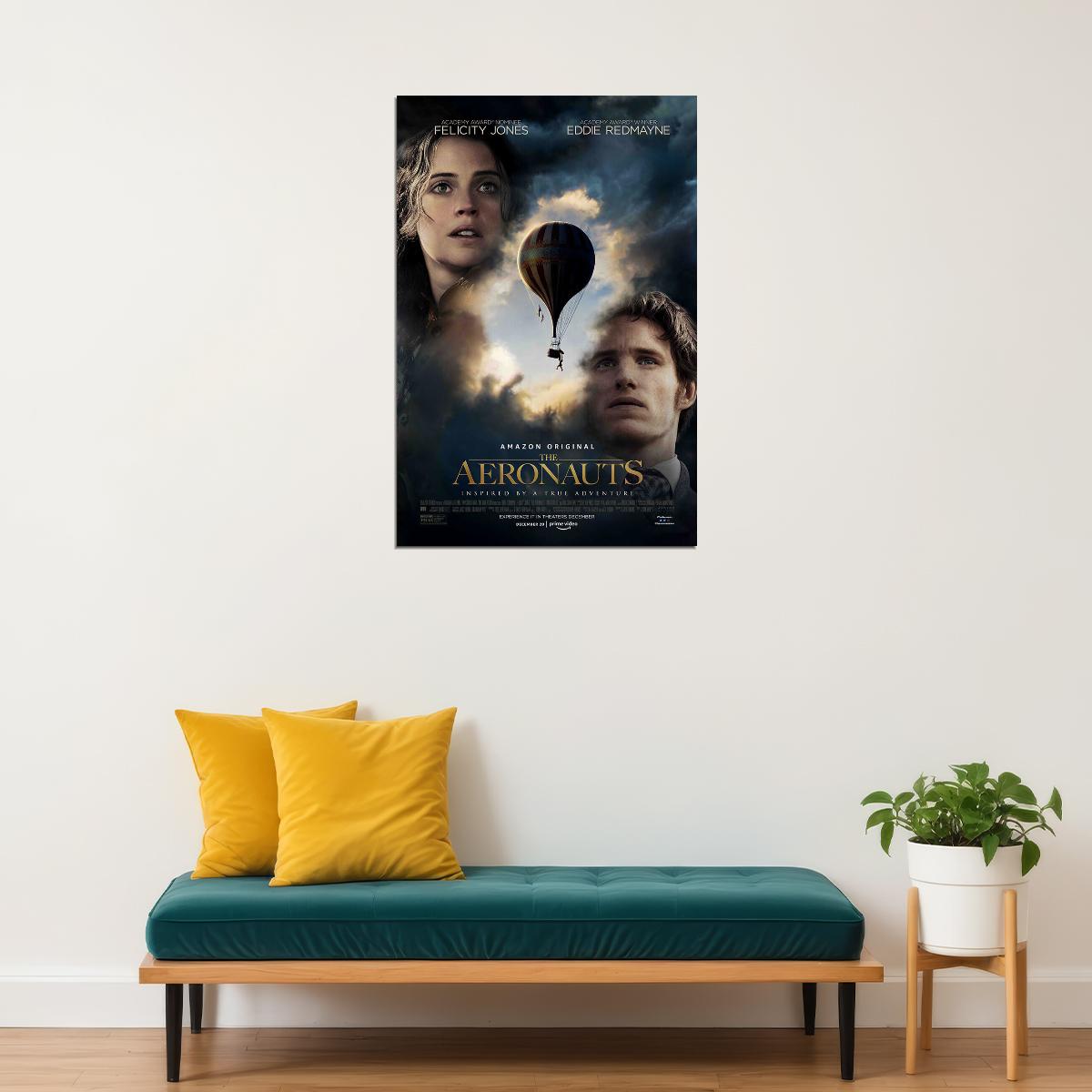 The Aeronauts Movie 2019 Felicity Jones Eddie Redmayne Poster Wall Art Print Home Wall Decor - xonomax