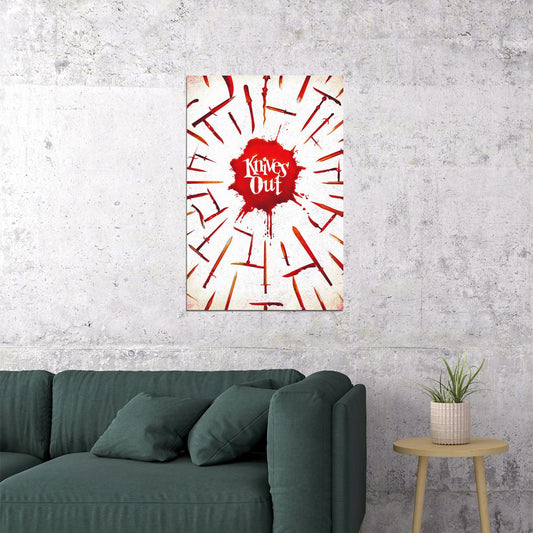 Knives Out Movie 2019 Adventure Excitement Poster Wall Art Print Home Wall Decor - xonomax