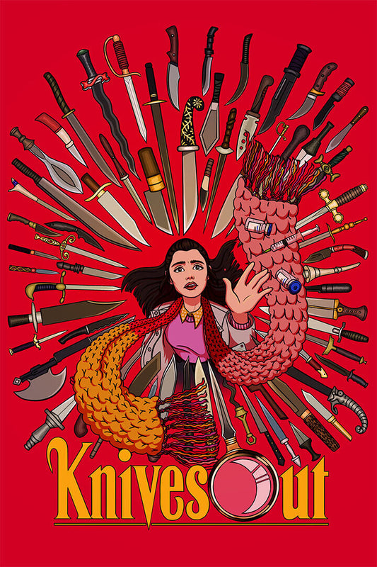 Knives Out Movie 2019 Drama Crime Comedy Poster Wall Art Print Home Wall Decor - xonomax