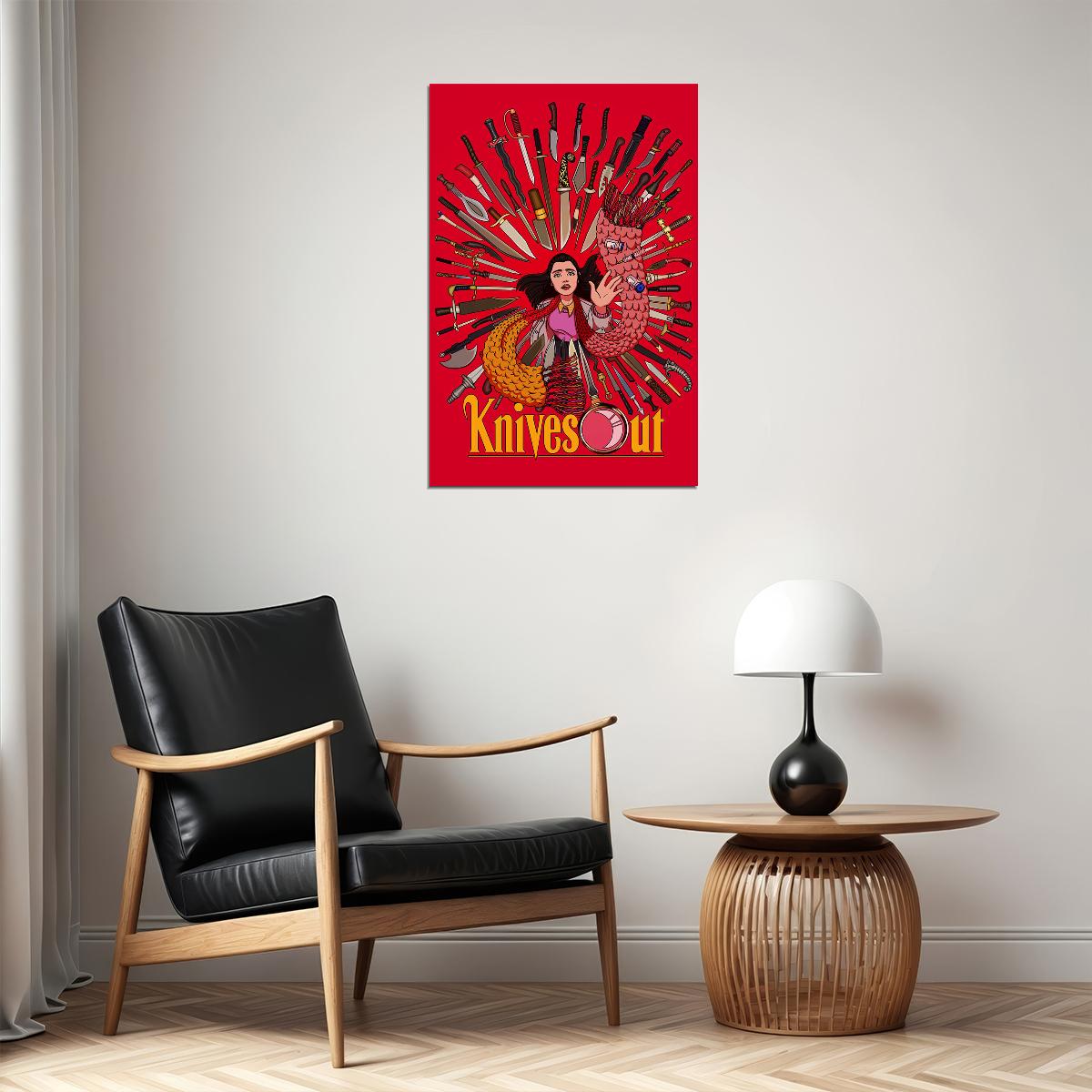 Knives Out Movie 2019 Drama Crime Comedy Poster Wall Art Print Home Wall Decor - xonomax