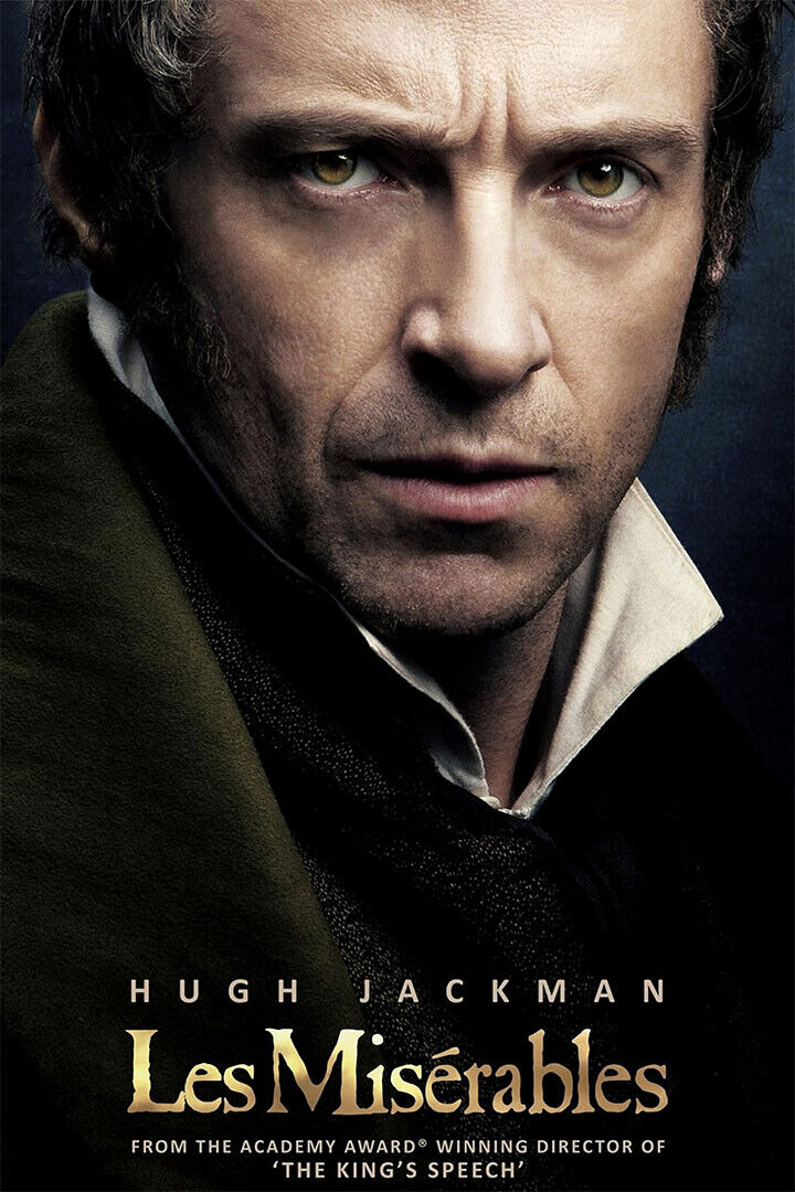 Les Miserables Movie History Crime Drama Poster Wall Art Print Home Wall Decor - xonomax