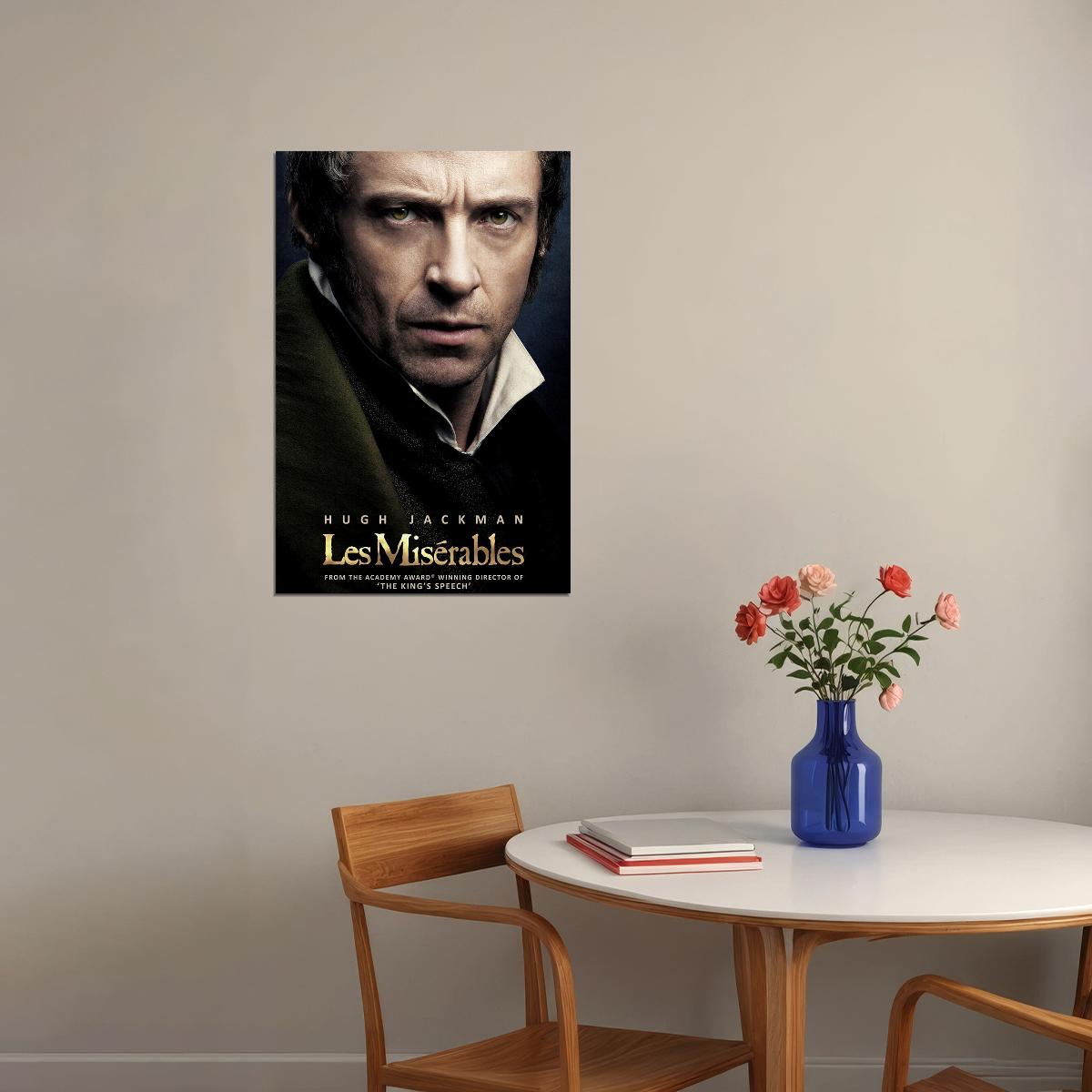 Les Miserables Movie History Crime Drama Poster Wall Art Print Home Wall Decor - xonomax