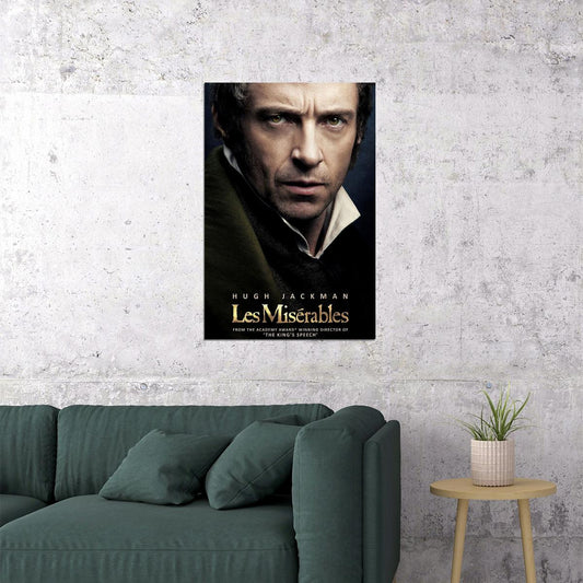 Les Miserables Movie History Crime Drama Poster Wall Art Print Home Wall Decor - xonomax