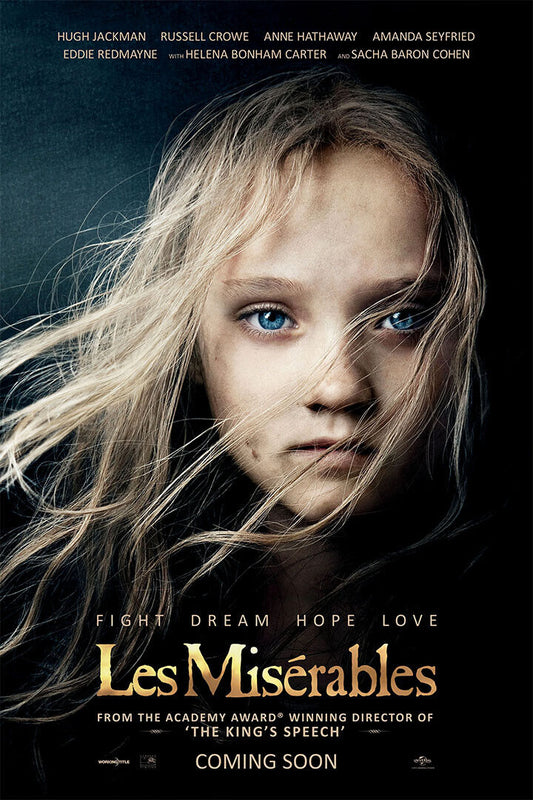 Les Miserables Movie Crime Drama History Poster Wall Art Print Home Wall Decor - xonomax