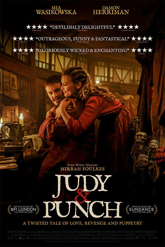 Judy And Punch Movie Drama Comedy Crime Poster Wall Art Print Home Wall Decor - xonomax