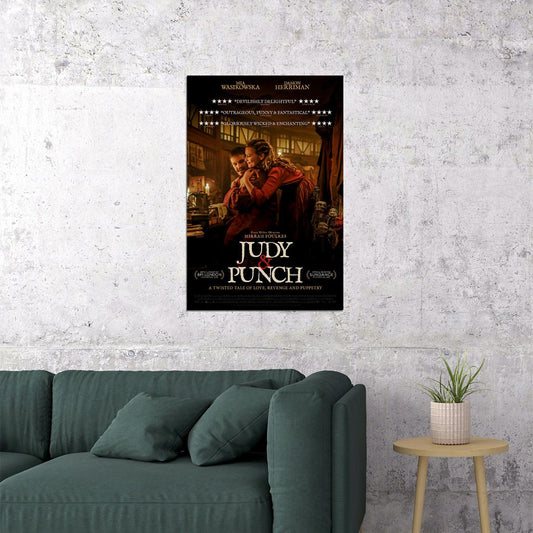 Judy And Punch Movie Drama Comedy Crime Poster Wall Art Print Home Wall Decor - xonomax