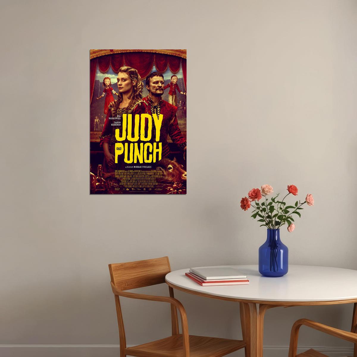Judy And Punch Movie Comedy Crime Drama Poster Wall Art Print Home Wall Decor - xonomax