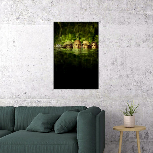 Jumanji 2 The Next Level Movie Dwayne Johnson Action Poster Wall Art Print Home Wall Decor - xonomax