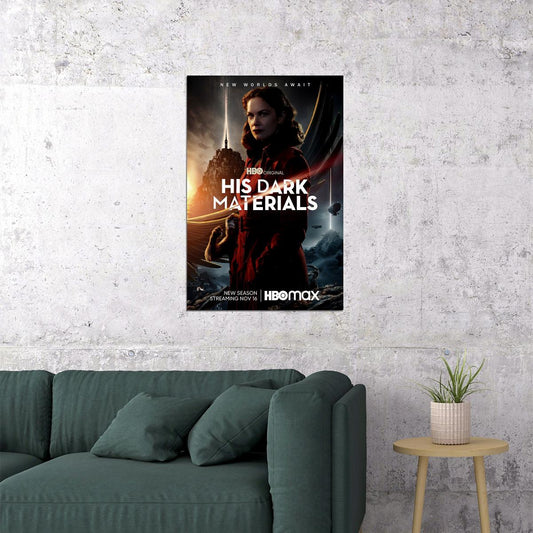 His Dark Materials Season 1 Tv Movie 2019 Adventure Poster Wall Art Print Home Wall Decor - xonomax