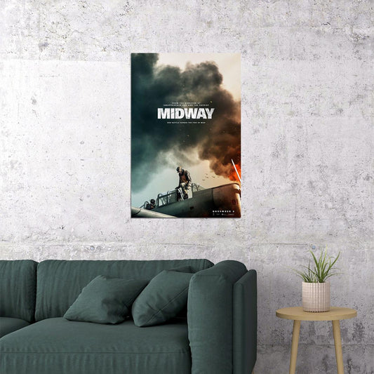 Midway 2019 Movie Chinese Film Action History Poster Wall Art Print Home Wall Decor - xonomax