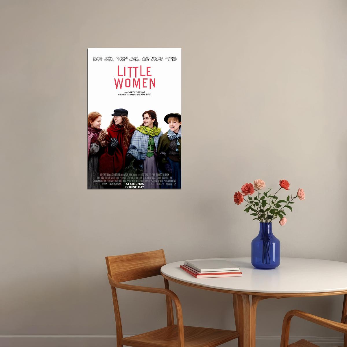 Little Women Movie 2020 Own Your Story Romantic Poster Wall Art Print Home Wall Decor - xonomax