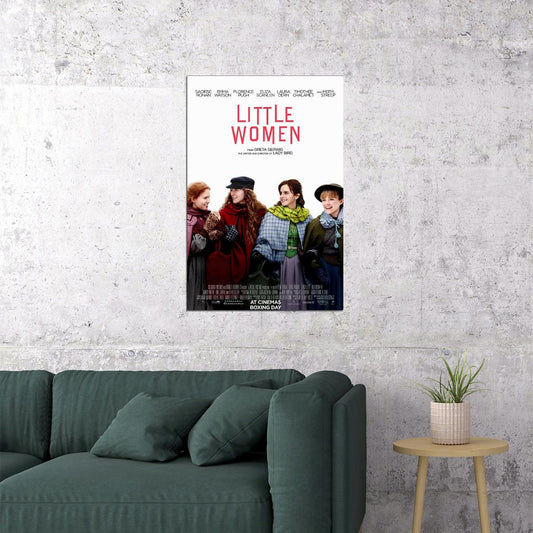 Little Women Movie 2020 Own Your Story Romantic Poster Wall Art Print Home Wall Decor - xonomax