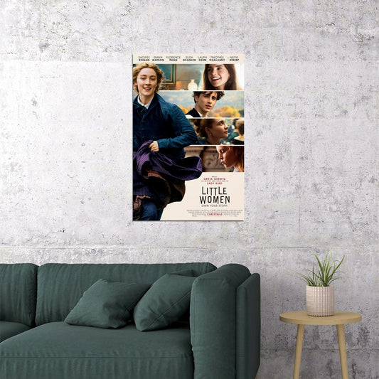 Little Women Movie Chinese 2020 Drama Poster Wall Art Print Home Wall Decor - xonomax
