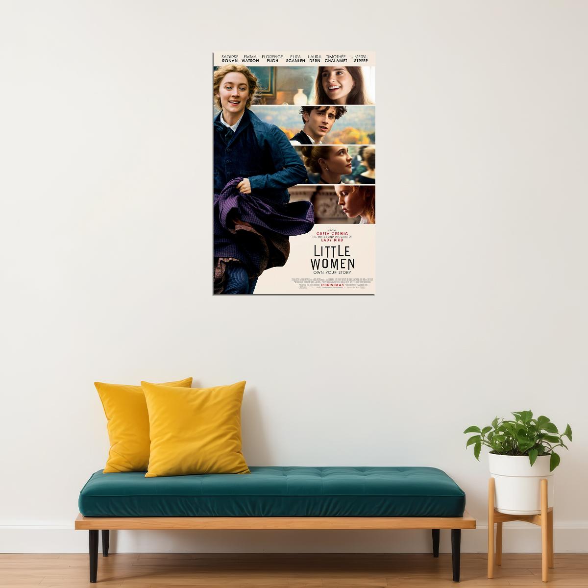 Little Women Movie Chinese 2020 Drama Poster Wall Art Print Home Wall Decor - xonomax