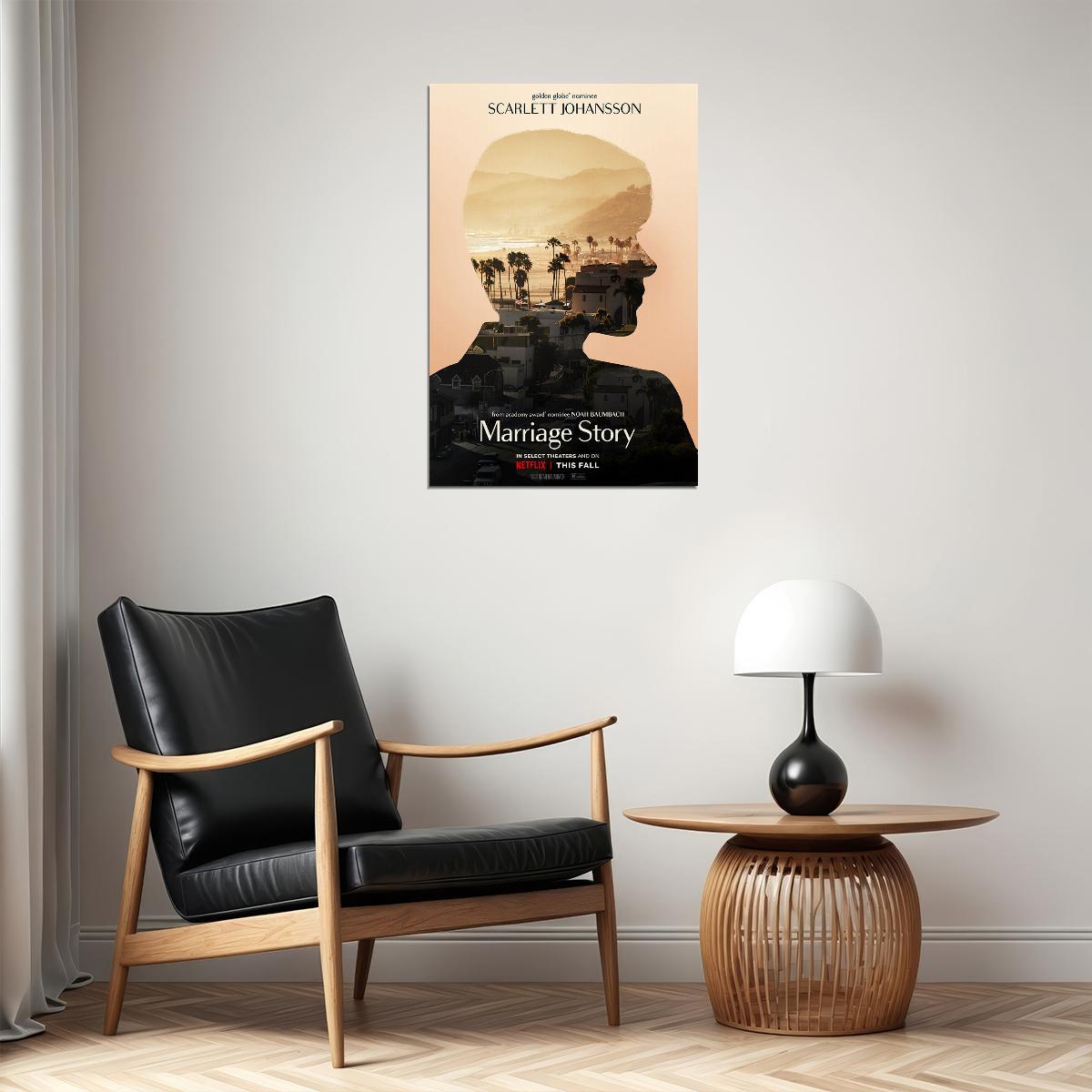 Marriage Story Movie Comedy Drama Romance Poster Wall Art Print Home Wall Decor - xonomax