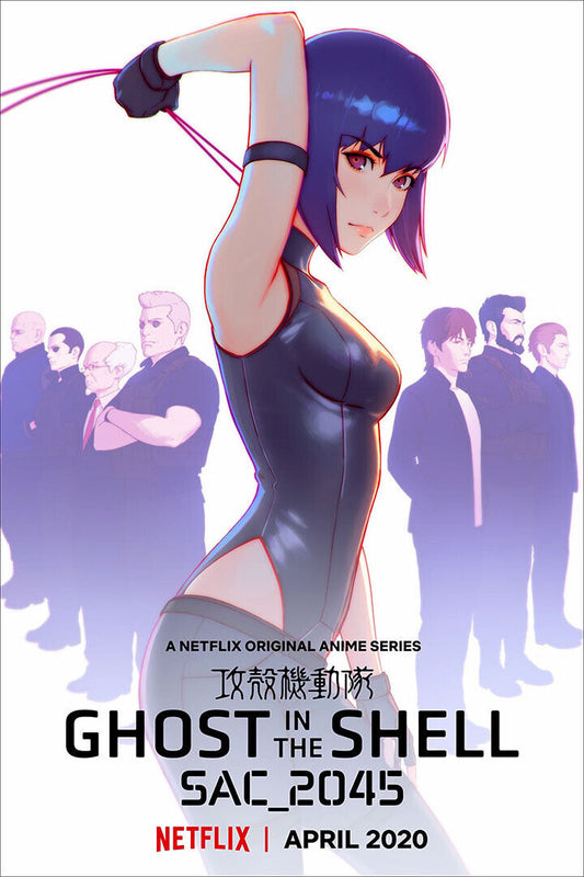 Ghost In The Shell Sac 2045 Movie 2020 Poster Wall Art Print Home Wall Decor - xonomax