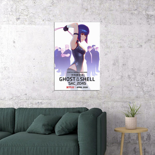 Ghost In The Shell Sac 2045 Movie 2020 Poster Wall Art Print Home Wall Decor - xonomax
