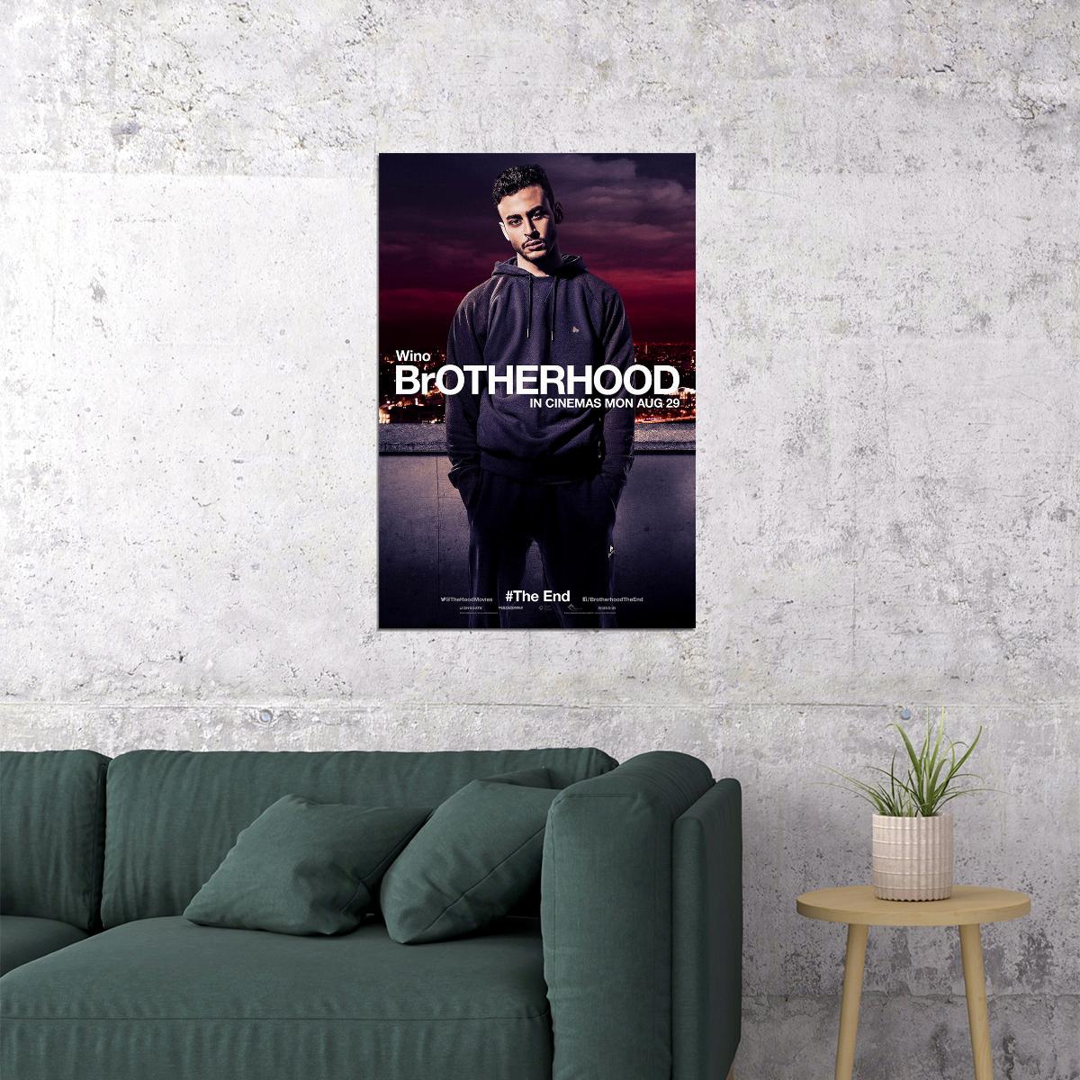 Brotherhood 2020 Movie Drama Crime Emotional Poster Wall Art Print Home Wall Decor - xonomax