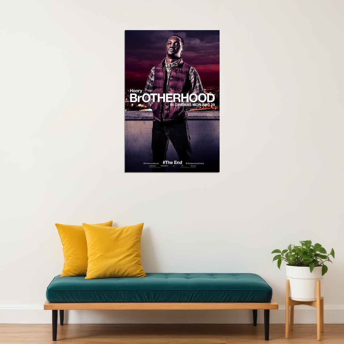 Brotherhood 2020 Movie Crime Emotional Drama Poster Wall Art Print Home Wall Decor - xonomax