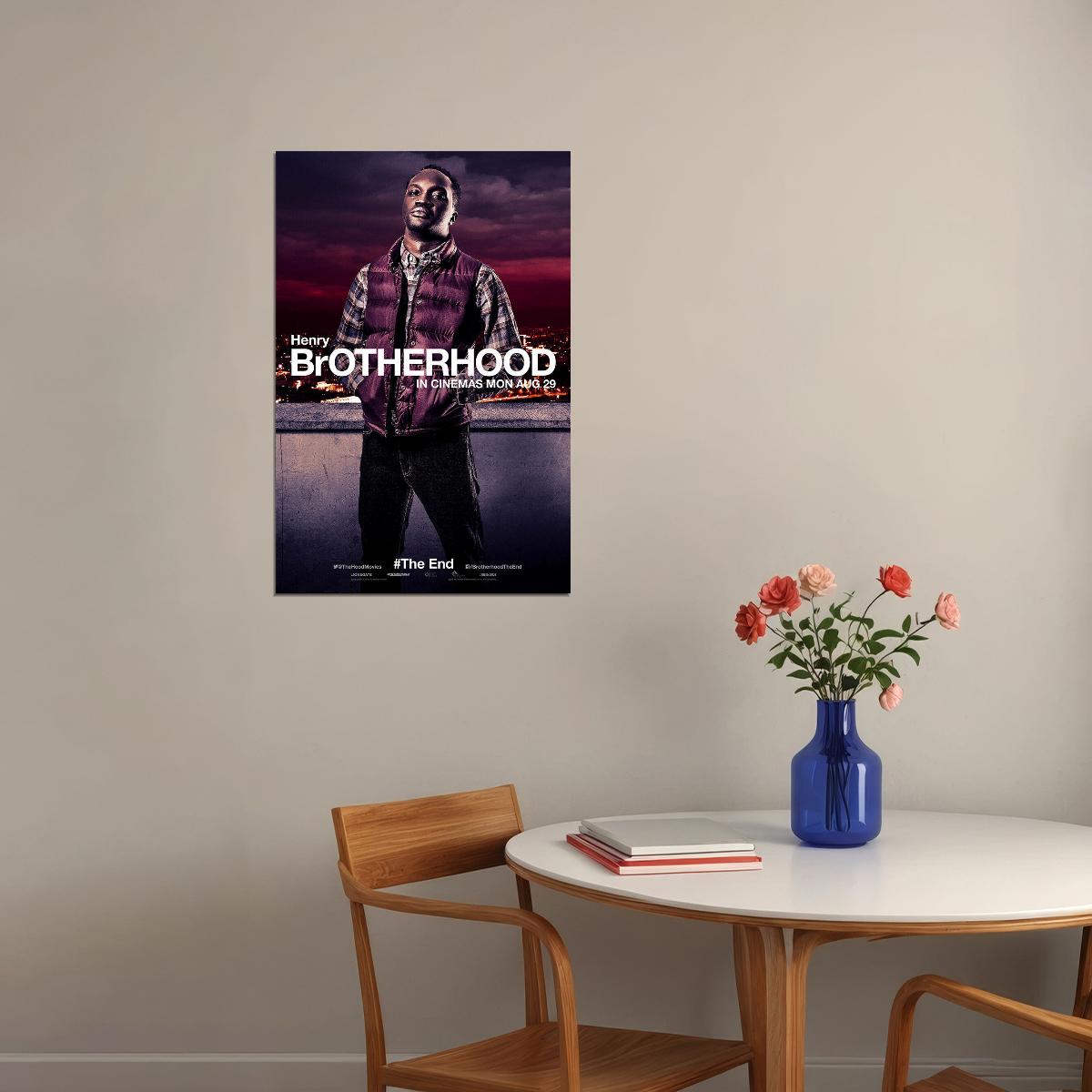Brotherhood 2020 Movie Crime Emotional Drama Poster Wall Art Print Home Wall Decor - xonomax