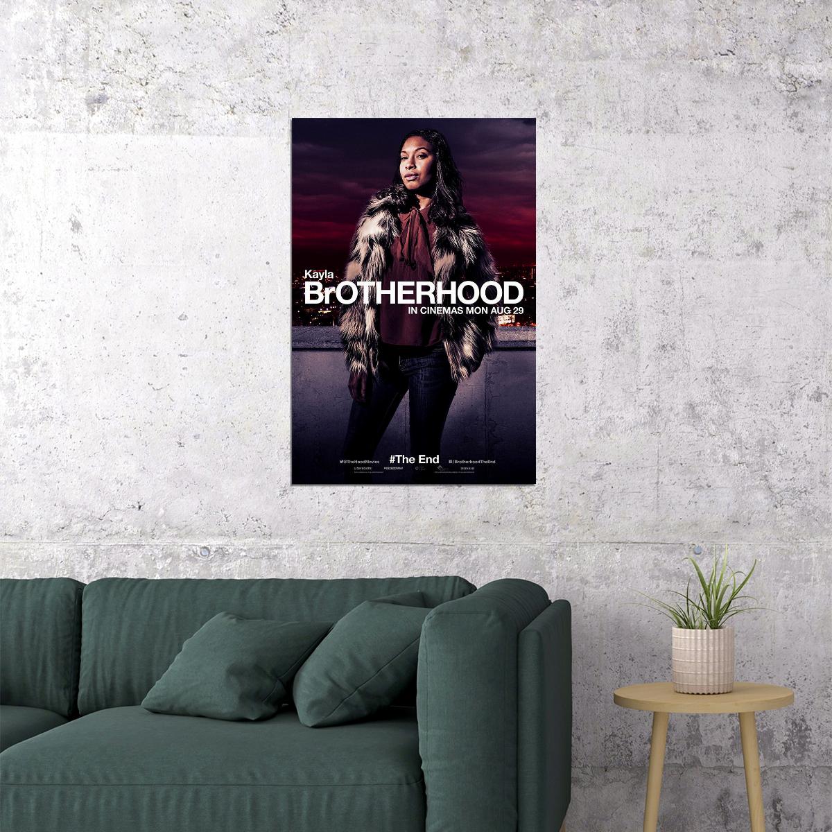 Brotherhood 2020 Movie Emotional Drama Crime Poster Wall Art Print Home Wall Decor - xonomax