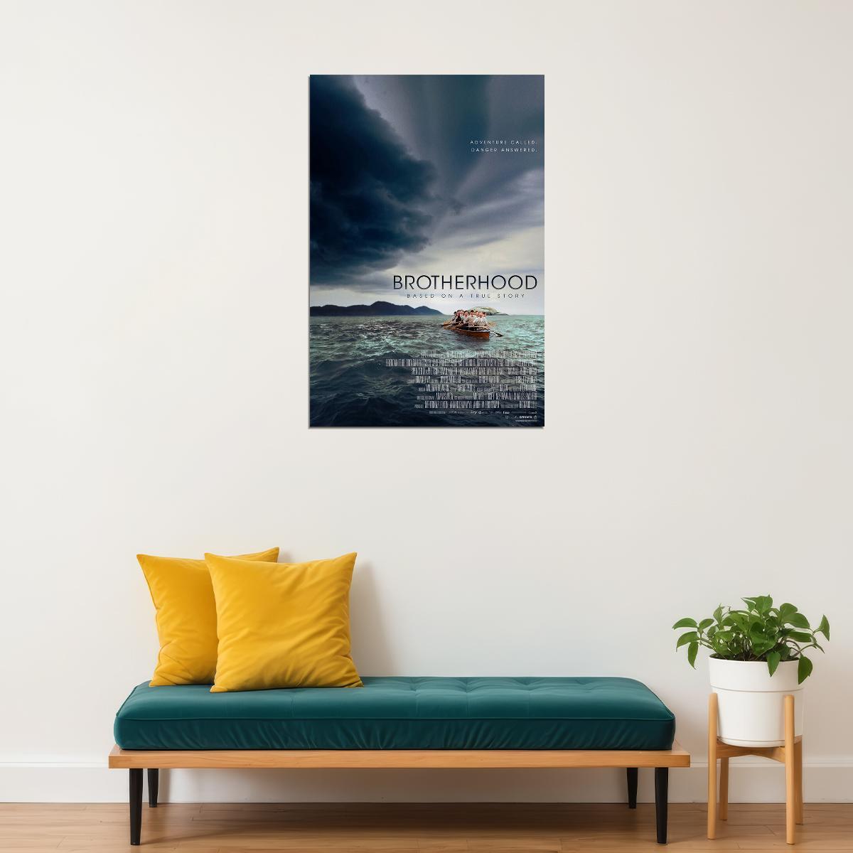 Brotherhood 2020 Movie Crime Drama Poster Wall Art Print Home Wall Decor - xonomax