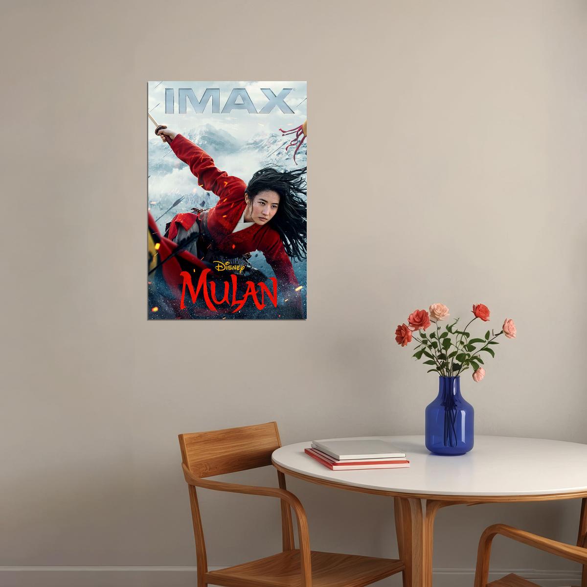 Mulan Movie 2020 Adventure Action Poster Wall Art Print Home Wall Decor - xonomax
