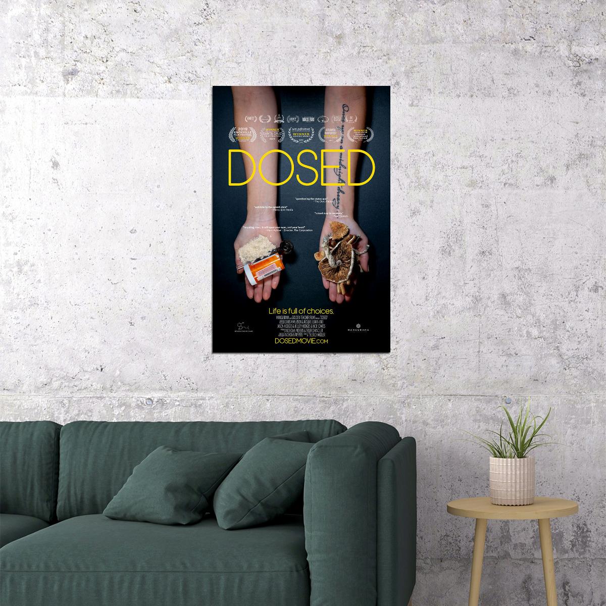 Dosed Movie 2020 Documentary Poster Wall Art Print Home Wall Decor - xonomax