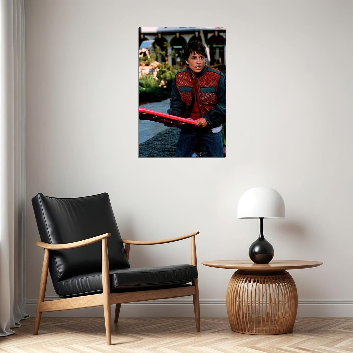 Back To The Future 1 Movie Classic Car Poster Wall Art Print Home Wall Decor - xonomax