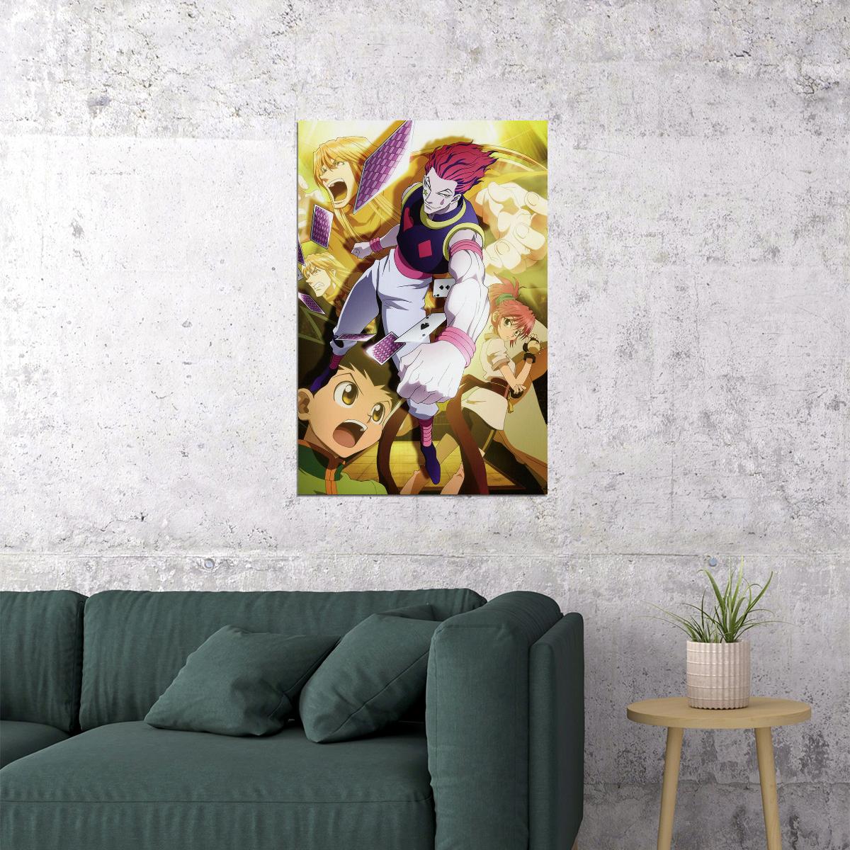 Hunter X Hunter Classic Japan Anime Adventure Action Poster Wall Art Print Home Wall Decor