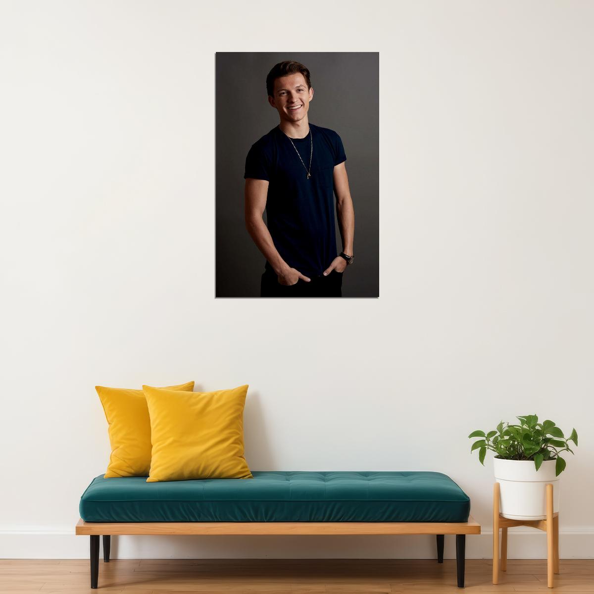 Tom Holland Actor Movie Young Actress Poster Wall Art Print Home Wall Decor - xonomax
