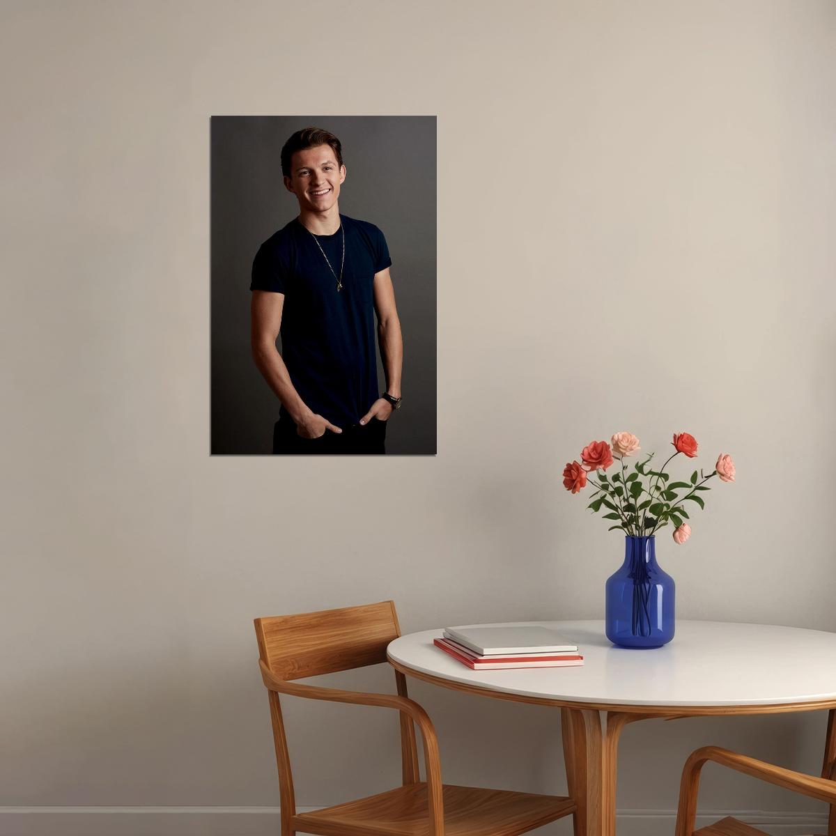 Tom Holland Actor Movie Young Actress Poster Wall Art Print Home Wall Decor - xonomax