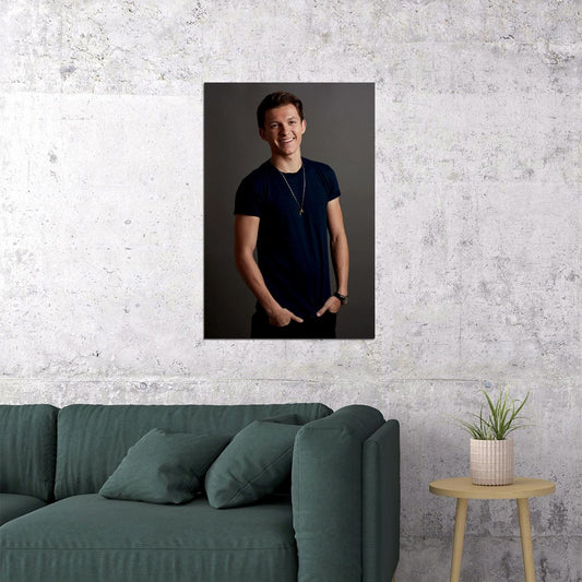 Tom Holland Actor Movie Young Actress Poster Wall Art Print Home Wall Decor - xonomax