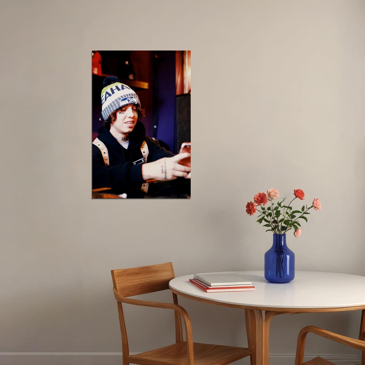 Lil Xan Rap Music Singer Rapper Hip Hop Star Poster Wall Art Print Home Wall Decor - xonomax