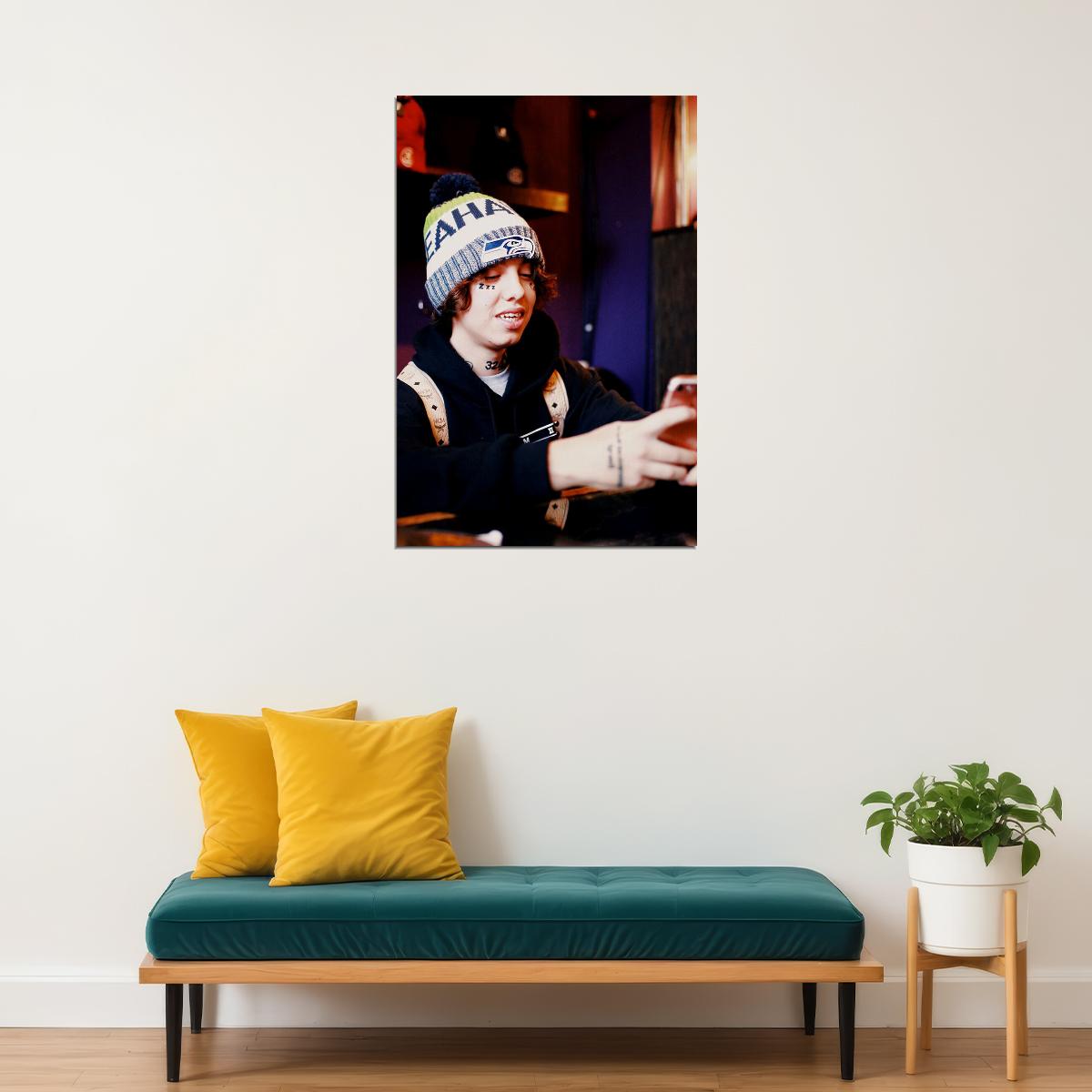 Lil Xan Rap Music Singer Rapper Hip Hop Star Poster Wall Art Print Home Wall Decor - xonomax