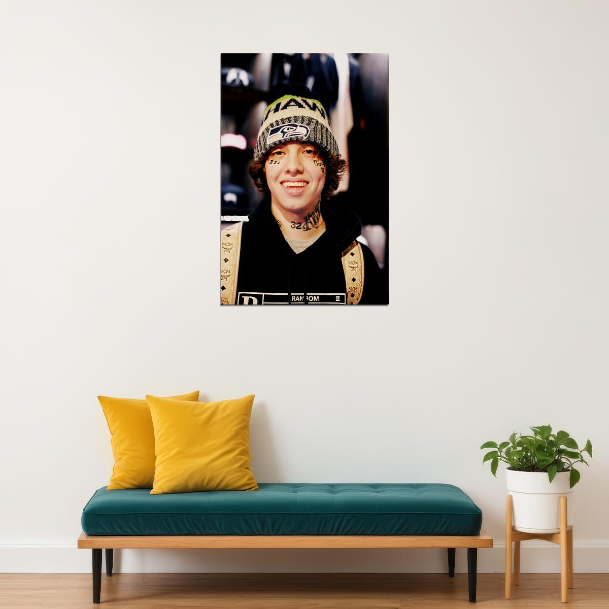 Lil Xan Rap Music Singer Rapper Hip Hop Star Poster Wall Art Print Home Wall Decor - xonomax