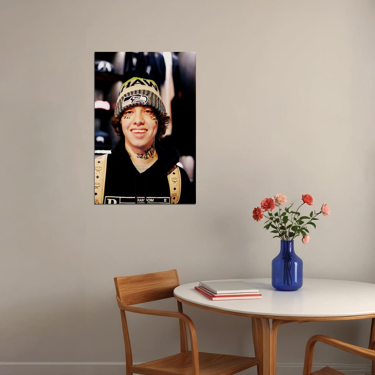 Lil Xan Rap Music Singer Rapper Hip Hop Star Poster Wall Art Print Home Wall Decor - xonomax
