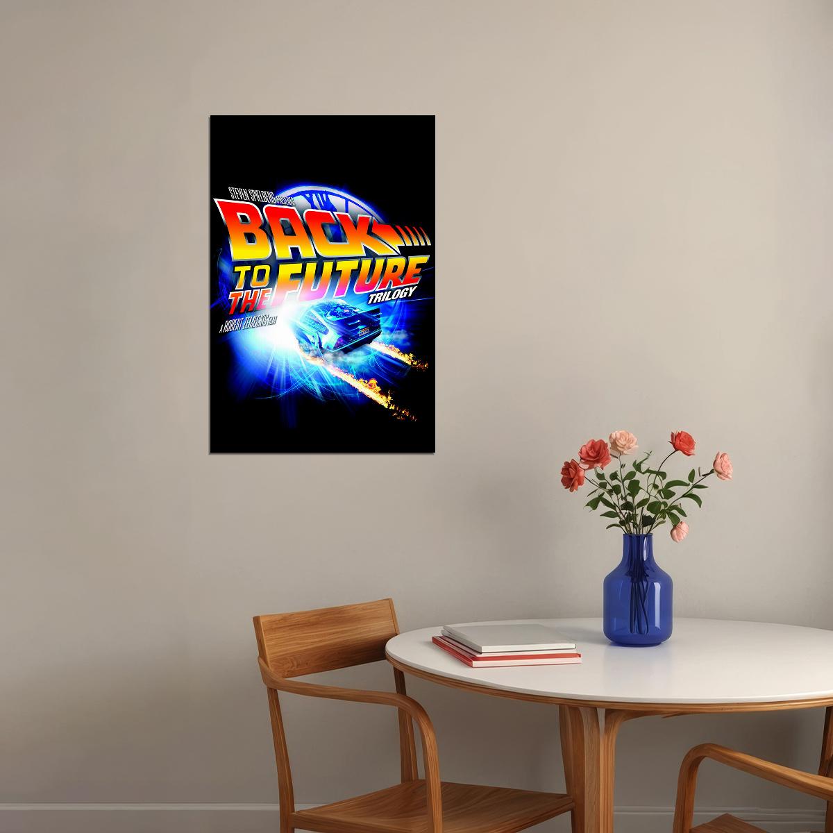 Back To The Future Classic Science Fiction Movie Poster Wall Art Print Home Wall Decor - xonomax