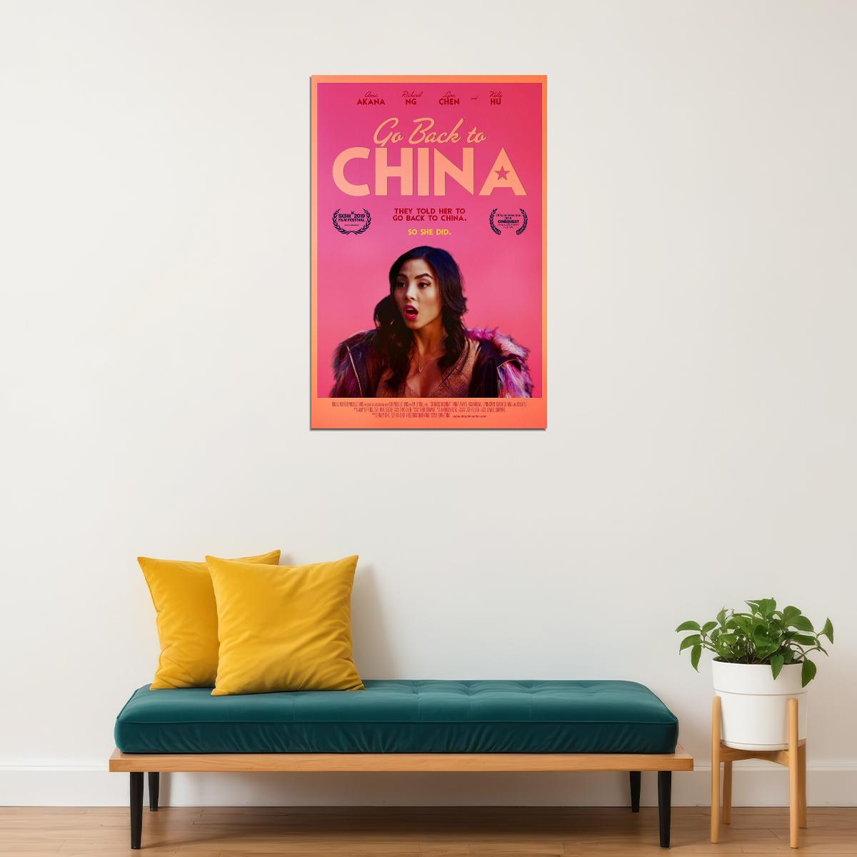 Go Back To China Movie Comedy Drama Poster Wall Art Print Home Wall Decor - xonomax