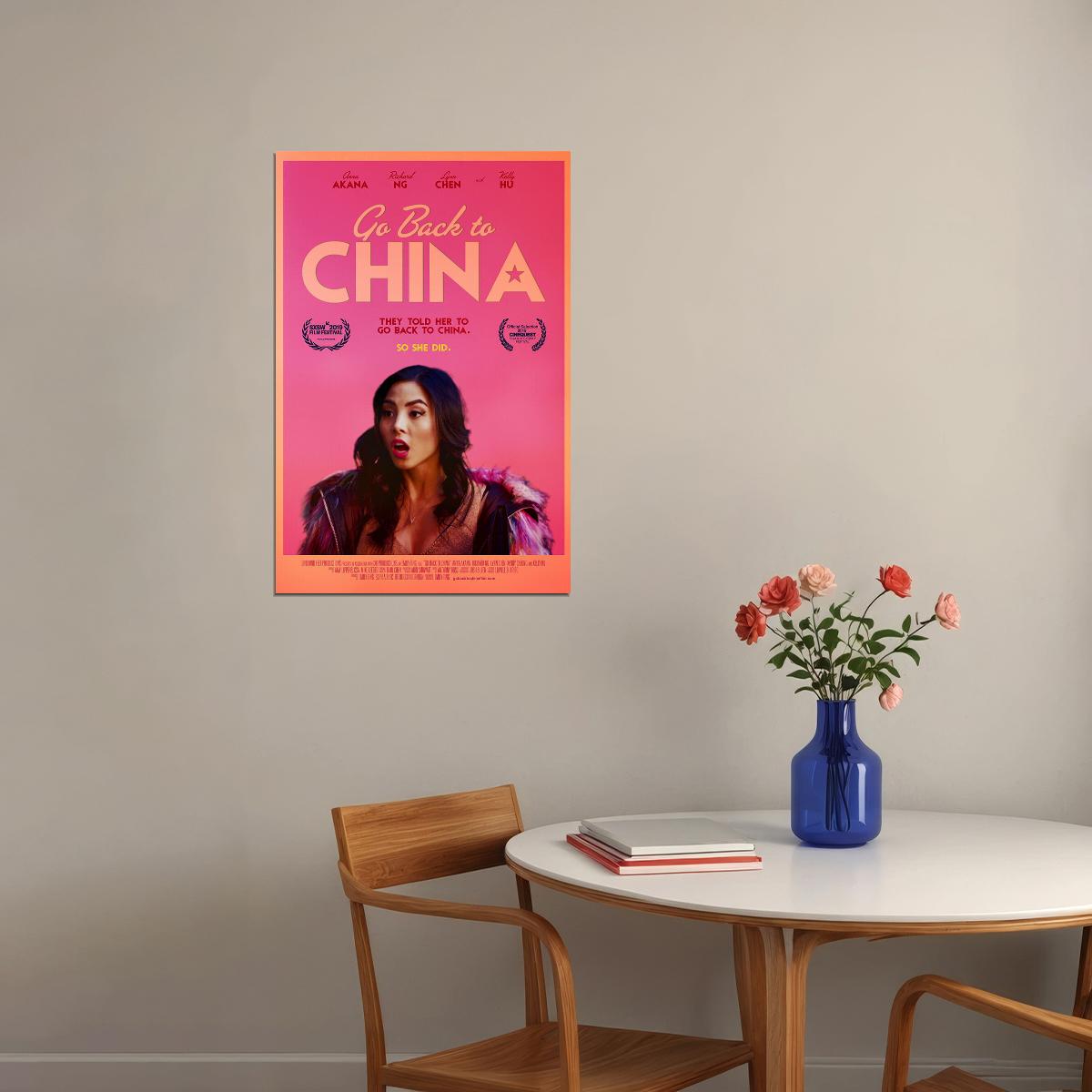 Go Back To China Movie Comedy Drama Poster Wall Art Print Home Wall Decor - xonomax