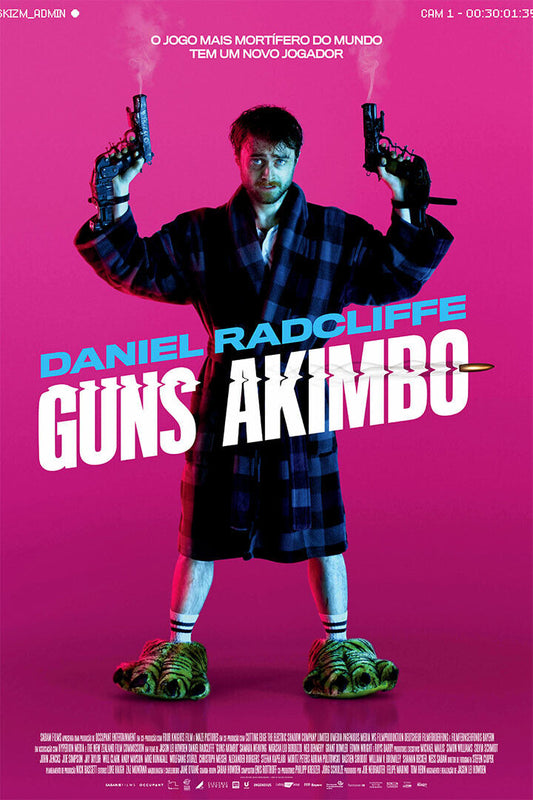 Guns Akimbo 2020 Movie Crime Action Comedy Poster Wall Art Print Home Wall Decor - xonomax