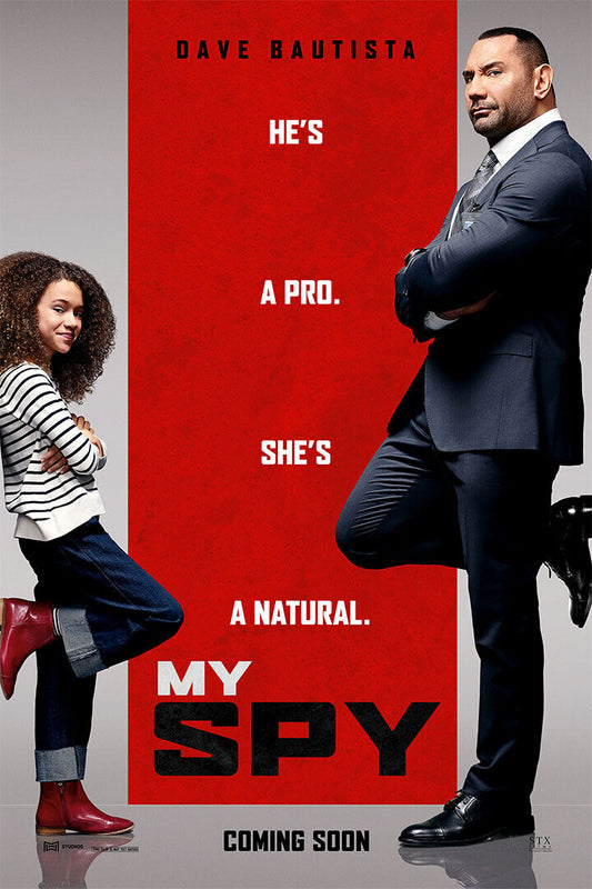 My Spy Movie 2020 Comedy Action Poster Wall Art Print Home Wall Decor - xonomax
