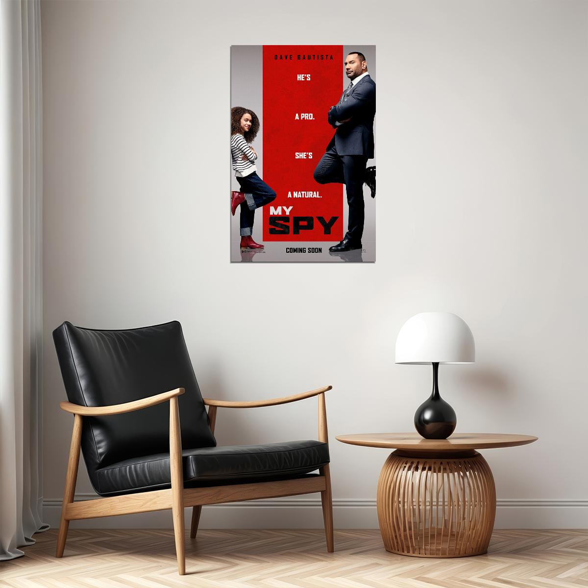 My Spy Movie 2020 Comedy Action Poster Wall Art Print Home Wall Decor - xonomax